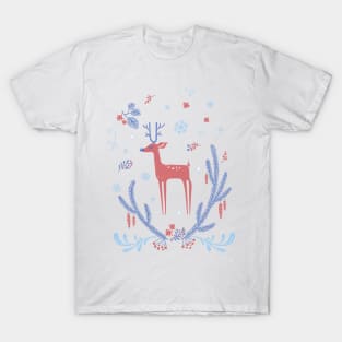 Winter Tale Deer T-Shirt